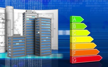  Şehir binaları gösteren resim