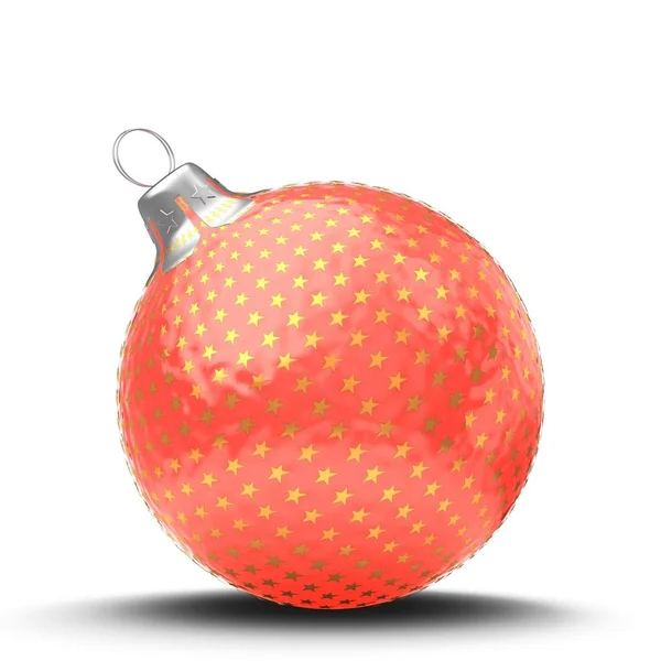 Ilustração da bola de Natal — Fotografia de Stock