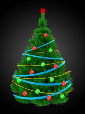  Noel ağacının gösterimi 