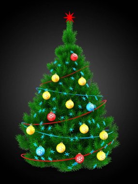  Noel ağacının gösterimi 