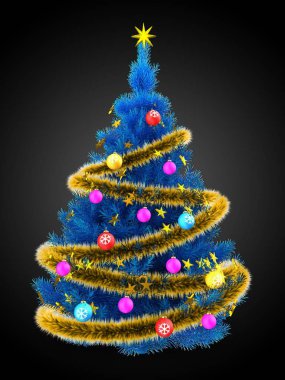  Noel ağacının gösterimi 