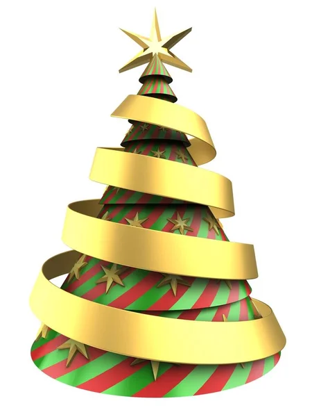 Illustration of  Christmas tree — Stock Photo, Image