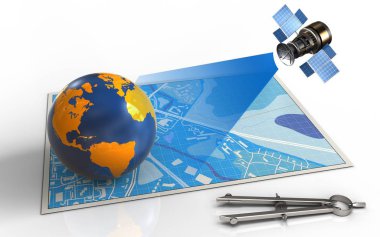  mavi harita gösterimi 