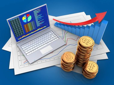 Diyagram kağıtları ve pc