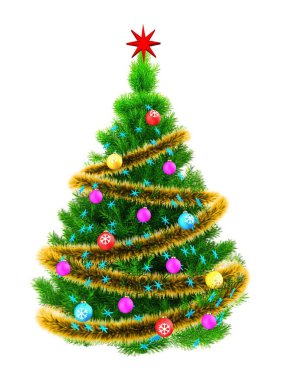  Noel ağacının gösterimi 