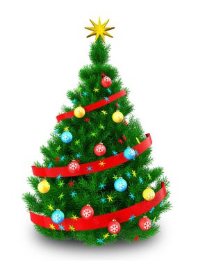  Noel ağacının gösterimi 