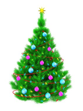  Noel ağacının gösterimi 