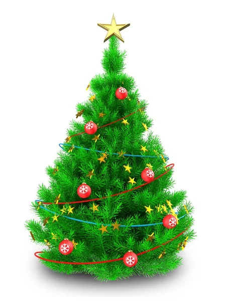 Illustration of  Christmas tree — Stock Photo, Image