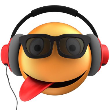 arka plan üzerinde ifade gülümseme