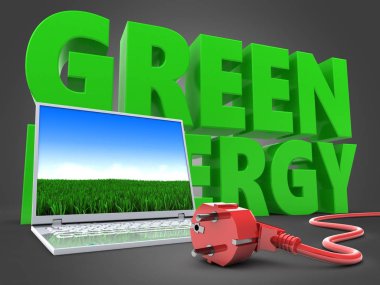 bilgisayar arka plan üzerinde gösterimi