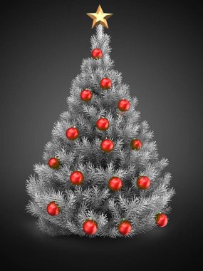 Noel ağacı arka plan üzerinde