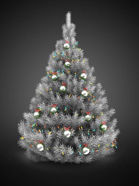 Noel ağacı arka plan üzerinde