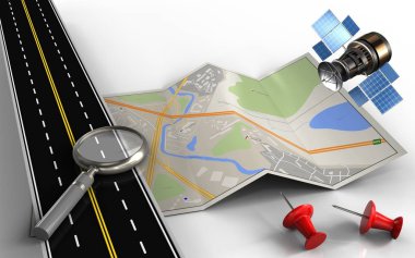 çizimi şehir haritası