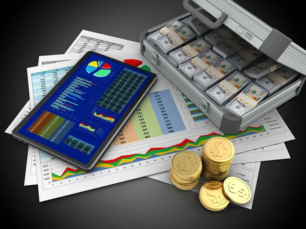 illüstrasyon iş belgelerinin