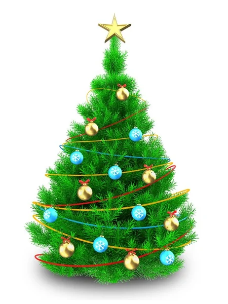 Illustration of  Christmas tree — Stock Photo, Image