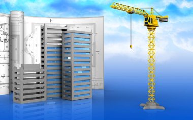  Şehir binaları gösteren resim