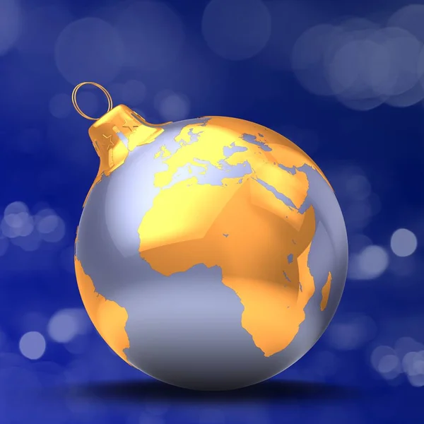 Illustration of  Christmas ball — Stock Photo, Image