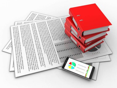  belgeleri arka plan üzerinde gösterimi