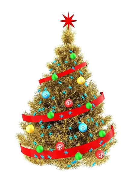 Illustration of  Christmas tree — Stock Photo, Image