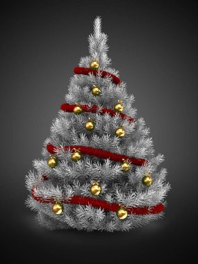 Noel ağacı arka plan üzerinde