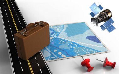  mavi harita gösterimi