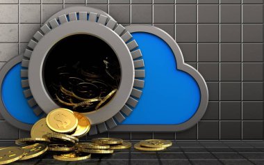 bulut üzerinde arka plan resmi