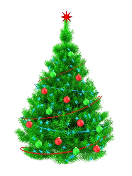 Illustration of  Christmas tree — Stock Photo, Image