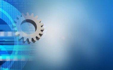 arka plan üzerinde dişli çizimi