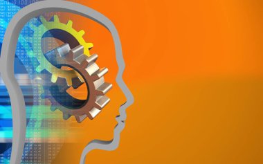 Gears'ı arka plan üzerinde gösterimi