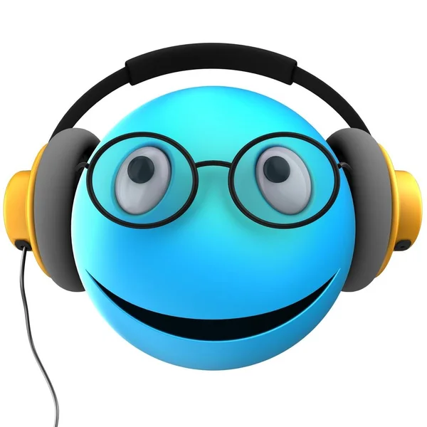 Illustration of  emoticon smile — Stock Photo, Image