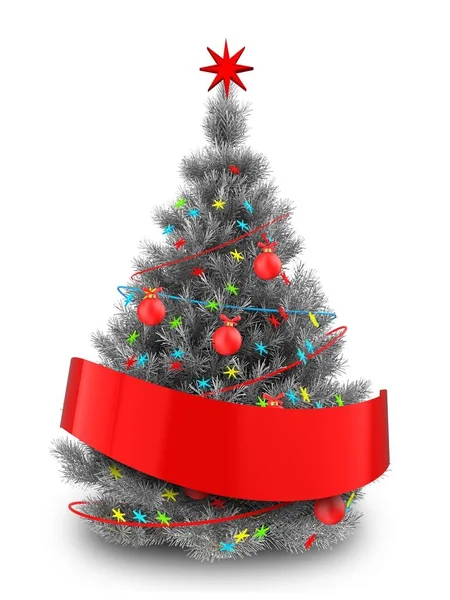 Illustration of Christmas tree — Stock Photo, Image