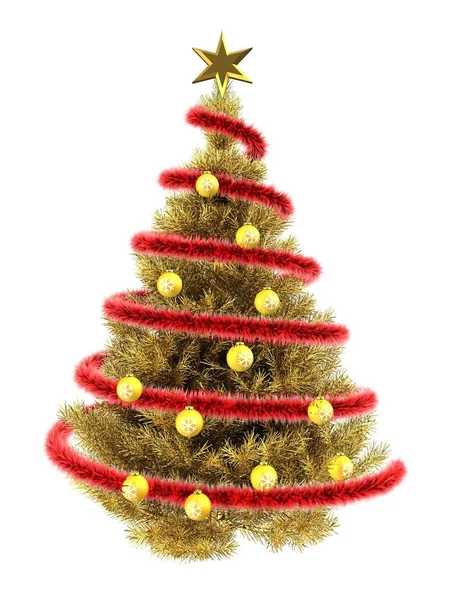 Illustration of Christmas tree — Stock Photo, Image