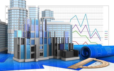  illüstrasyon inşaat ilerleme 