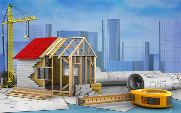  çerçeve ev çizimi