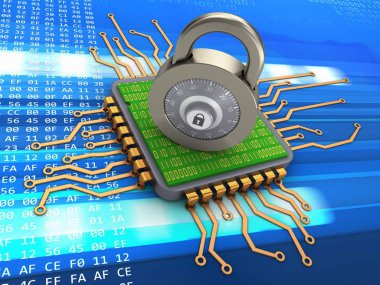  resimde arka plan üzerinde mikroçip