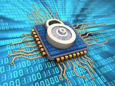  resimde arka plan üzerinde mikroçip