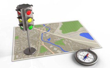 ampul harita 3D çizimi ve