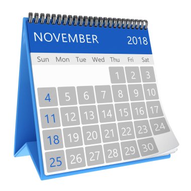  izole kare masaüstü takvim