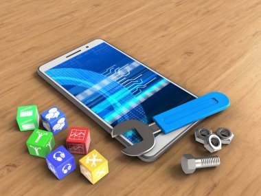 Beyaz telefon resmi