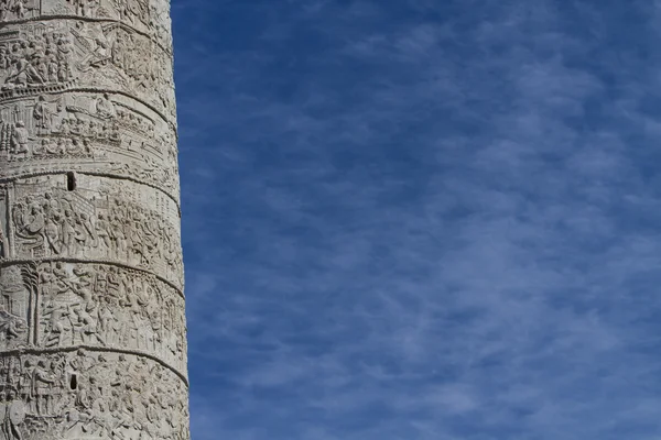 Trajan kolonne i Rom - Stock-foto
