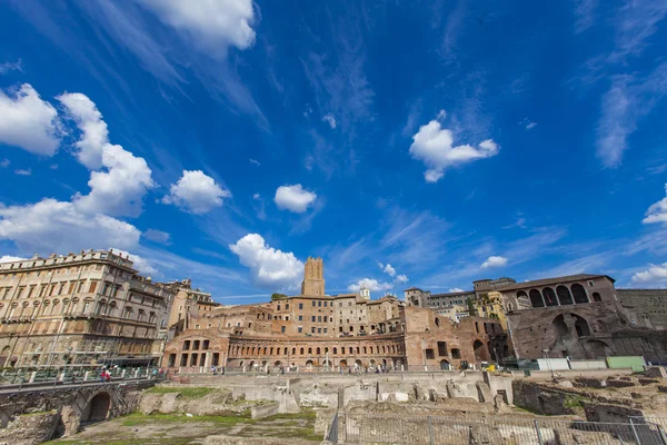 Část trhu Trajan v Římě — Stock fotografie