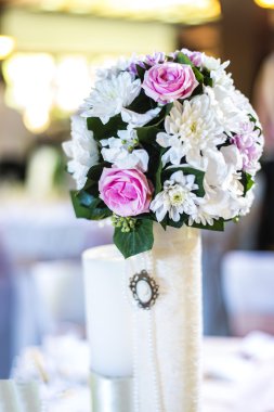 Düğün Çiçek dekorasyonu