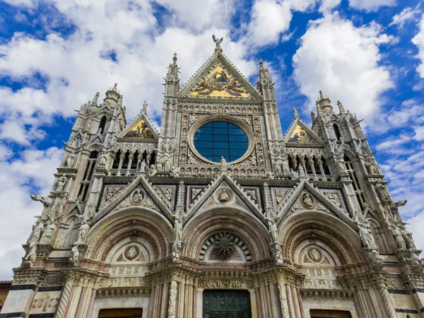 Catedral de Siena exterior — Foto de Stock