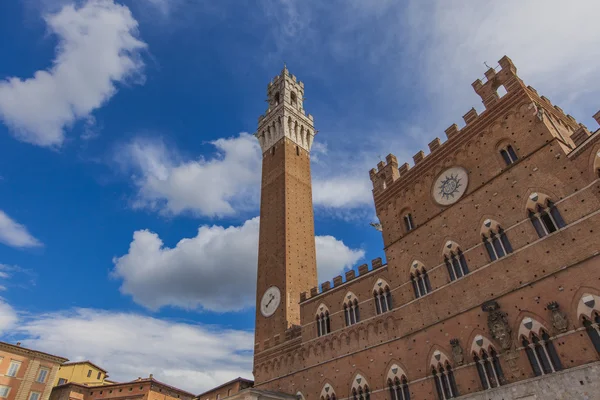 Piazza del Campo in Siena — Stock Photo, Image