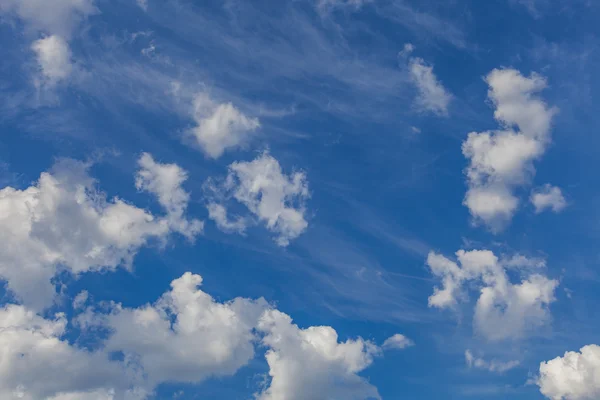 White clouds on blue sky Stock Picture