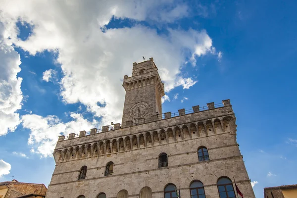 Montepulciano starej architektury — Zdjęcie stockowe