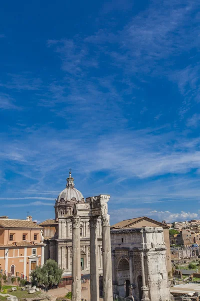 Ruínas do fórum romano — Fotografia de Stock