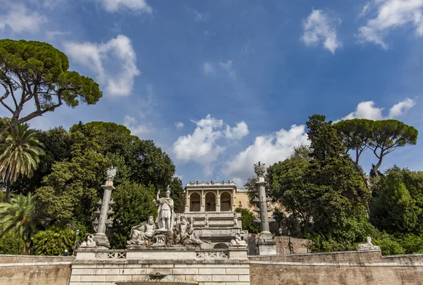 Fontana della Dea Roma w Rzym — Zdjęcie stockowe