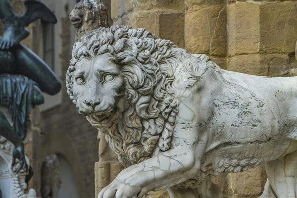 Leones Medici de Florencia — Foto de Stock