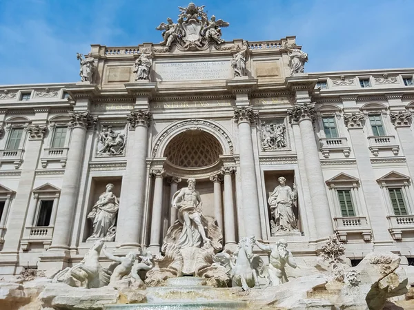 Fontänen Trevi i Rom — Stockfoto